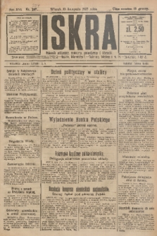 Iskra : dziennik polityczny, społeczny, gospodarczy i literacki. R.16 (1925), nr 257