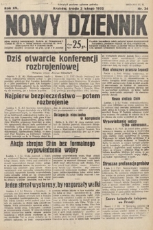Nowy Dziennik. 1932, nr 34