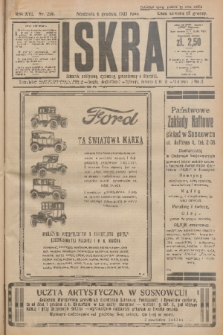 Iskra : dziennik polityczny, społeczny, gospodarczy i literacki. R.16 (1925), nr 280