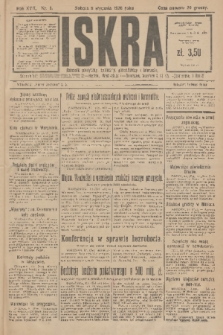 Iskra : dziennik polityczny, społeczny, gospodarczy i literacki. R.17 (1926), nr 6
