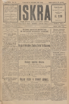 Iskra : dziennik polityczny, społeczny, gospodarczy i literacki. R.17 (1926), nr 10