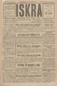 Iskra : dziennik polityczny, społeczny, gospodarczy i literacki. R.17 (1926), nr 16