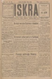 Iskra : dziennik polityczny, społeczny, gospodarczy i literacki. R.17 (1926), nr 32