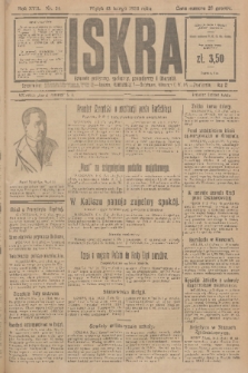 Iskra : dziennik polityczny, społeczny, gospodarczy i literacki. R.17 (1926), nr 34