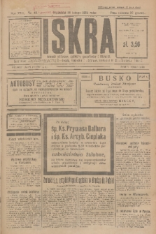 Iskra : dziennik polityczny, społeczny, gospodarczy i literacki. R.17 (1926), nr 48