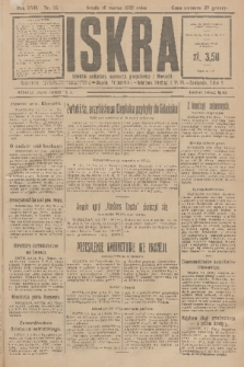 Iskra : dziennik polityczny, społeczny, gospodarczy i literacki. R.17 (1926), nr 56