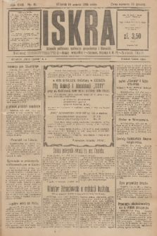 Iskra : dziennik polityczny, społeczny, gospodarczy i literacki. R.17 (1926), nr 61