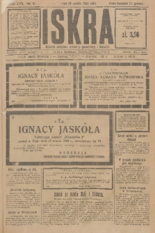 Iskra : dziennik polityczny, społeczny, gospodarczy i literacki. R.17 (1926), nr 64