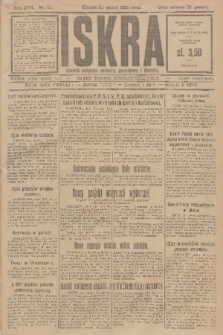 Iskra : dziennik polityczny, społeczny, gospodarczy i literacki. R.17 (1926), nr 67