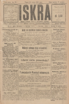 Iskra : dziennik polityczny, społeczny, gospodarczy i literacki. R.17 (1926), nr 70