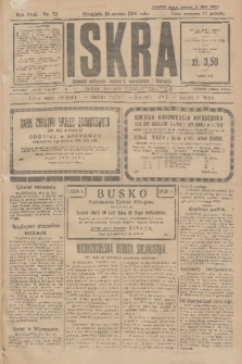 Iskra : dziennik polityczny, społeczny, gospodarczy i literacki. R.17 (1926), nr 72