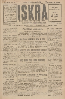 Iskra : dziennik polityczny, społeczny, gospodarczy i literacki. R.17 (1926), nr 87