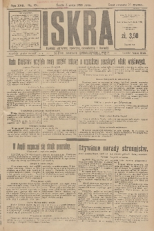 Iskra : dziennik polityczny, społeczny, gospodarczy i literacki. R.17 (1926), nr 101