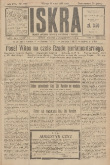 Iskra : dziennik polityczny, społeczny, gospodarczy i literacki. R.17 (1926), nr 106