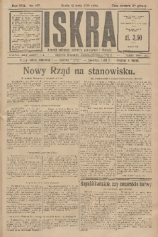Iskra : dziennik polityczny, społeczny, gospodarczy i literacki. R.17 (1926), nr 107