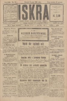 Iskra : dziennik polityczny, społeczny, gospodarczy i literacki. R.17 (1926), nr 111