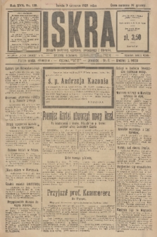 Iskra : dziennik polityczny, społeczny, gospodarczy i literacki. R.17 (1926), nr 128