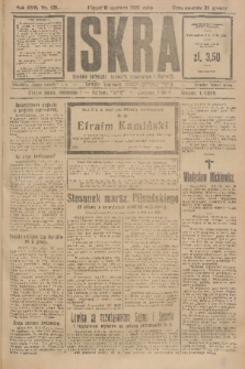Iskra : dziennik polityczny, społeczny, gospodarczy i literacki. R.17 (1926), nr 130