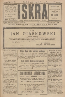 Iskra : dziennik polityczny, społeczny, gospodarczy i literacki. R.17 (1926), nr 137