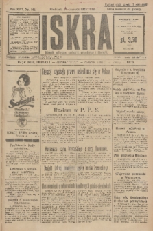 Iskra : dziennik polityczny, społeczny, gospodarczy i literacki. R.17 (1926), nr 144