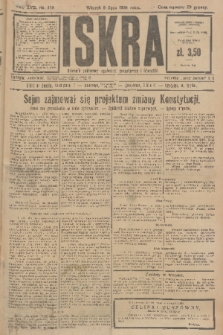 Iskra : dziennik polityczny, społeczny, gospodarczy i literacki. R.17 (1926), nr 150