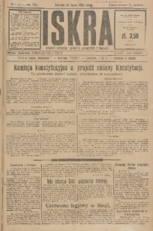 Iskra : dziennik polityczny, społeczny, gospodarczy i literacki. R.17 (1926), nr 154
