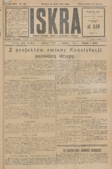 Iskra : dziennik polityczny, społeczny, gospodarczy i literacki. R.17 (1926), nr 162