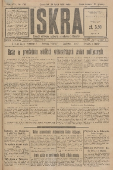 Iskra : dziennik polityczny, społeczny, gospodarczy i literacki. R.17 (1926), nr 170