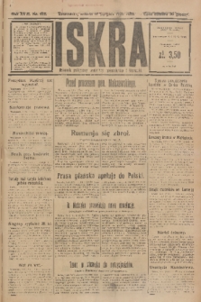 Iskra : dziennik polityczny, społeczny, gospodarczy i literacki. R.17 (1926), nr 184