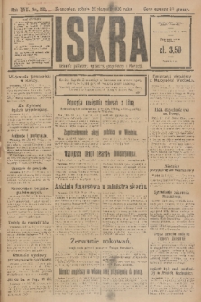 Iskra : dziennik polityczny, społeczny, gospodarczy i literacki. R.17 (1926), nr 190