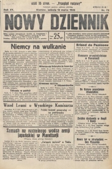 Nowy Dziennik. 1932, nr 72