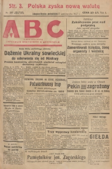 ABC : pismo codzienne : informuje wszystkich o wszystkiem. R.2, 1927, nr 285