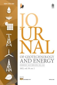 Journal of Geotechnology and Energy. Vol. 39, 2022, no. 2
