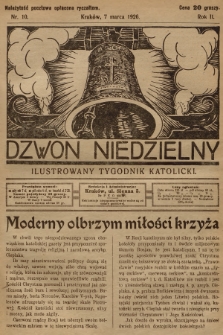 Dzwon Niedzielny : ilustrowany tygodnik katolicki. 1926, nr 10