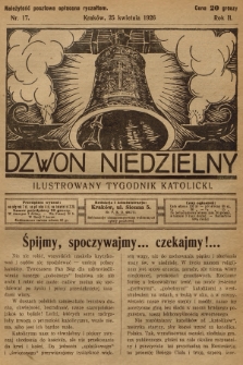 Dzwon Niedzielny : ilustrowany tygodnik katolicki. 1926, nr 17