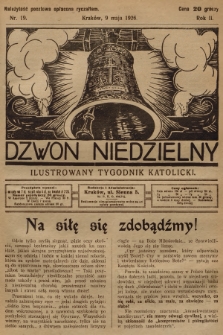 Dzwon Niedzielny : ilustrowany tygodnik katolicki. 1926, nr 19