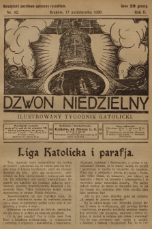 Dzwon Niedzielny : ilustrowany tygodnik katolicki. 1926, nr 42