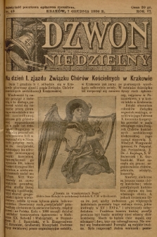 Dzwon Niedzielny. 1930, nr 49