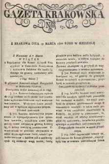 Gazeta Krakowska. 1820 , nr  23