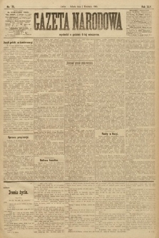 Gazeta Narodowa. 1905, nr 75