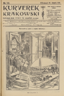 Kuryerek Krakowski : ilustrowane pismo codziennie dla wszystkich. 1902, nr 12