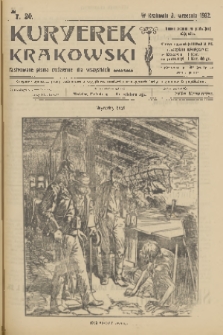 Kuryerek Krakowski : ilustrowane pismo codziennie dla wszystkich. 1902, nr 20