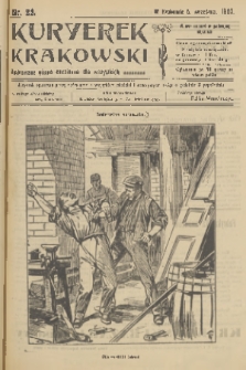 Kuryerek Krakowski : ilustrowane pismo codziennie dla wszystkich. 1902, nr 22