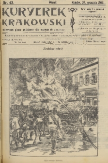 Kuryerek Krakowski : ilustrowane pismo codziennie dla wszystkich. 1902, nr 42