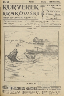 Kuryerek Krakowski : ilustrowane pismo codziennie dla wszystkich. 1902, nr 46
