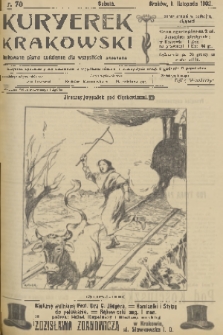 Kuryerek Krakowski : ilustrowane pismo codziennie dla wszystkich. 1902, nr 70