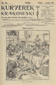 Kuryerek Krakowski : ilustrowane pismo codziennie dla wszystkich. 1902, nr 76