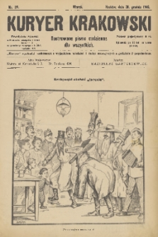 Kuryer Krakowski : ilustrowane pismo codziennie dla wszystkich. 1902, nr 116