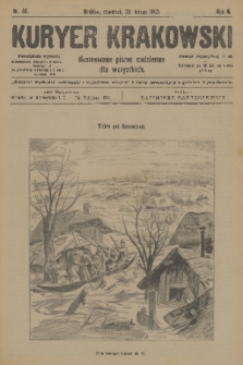 Kuryer Krakowski : ilustrowane pismo codziennie dla wszystkich. 1903, nr 46