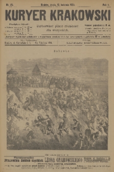 Kuryer Krakowski : ilustrowane pismo codziennie dla wszystkich. 1903, nr 85